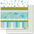 Scenic Route Paper - Metropolis Collection - 12x12 Doublesided Cardstock - Scrap Strip 1, CLEARANCE