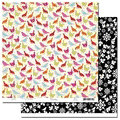 Scenic Route Paper - Laurel Collection - 12x12 Doublesided Cardstock - Rookery Road, CLEARANCE