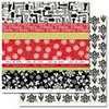Scenic Route Paper - Laurel Collection - 12x12 Doublesided Cardstock - Scrap Strip 3, CLEARANCE