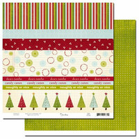 Scenic Route Paper - Roxbury Collection - Christmas - 12x12 Double Sided Paper - Roxbury Scrap Strip, CLEARANCE