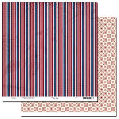 Scenic Route Paper - Liberty Collection - 12x12 Double Sided Paper - Jackson Street, CLEARANCE