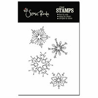 Scenic Route Paper - Garland Collection - Clear Acrylic Stamps - Snowflake
