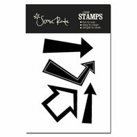 Scenic Route Paper - Clear Acrylic Stamps - Arrows, CLEARANCE