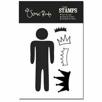 Scenic Route Paper - Acrylic Clear Stamp - Man, CLEARANCE