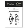 Scenic Route Paper - Clear Acrylic Stamps - Flourish, CLEARANCE