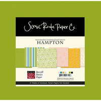 Scenic Route Paper - Bazzill Cardstock Collection Packs - Hampton