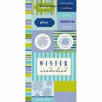 Scenic Route Paper - Chipboard - Belleville - Winter, CLEARANCE
