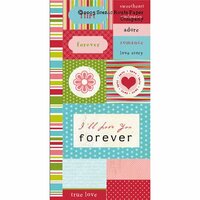 Scenic Route Paper - Chipboard - Brighton - Love, CLEARANCE