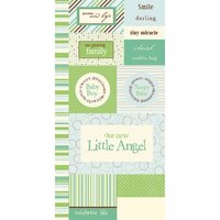 Scenic Route Paper - Chipboard - Charlotte - Baby Boy, CLEARANCE