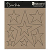 Scenic Route Paper - Chipboard Shapes - Star