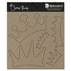 Scenic Route Paper - Chipboard Shapes - Plain Crowns