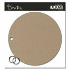 Scenic Route Paper - Chipboard Album - 7 Inch Circle - Plain, CLEARANCE