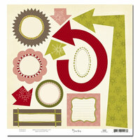 Scenic Route Paper - Garland Collection - Christmas - Die Cut Shapes - Garland, CLEARANCE