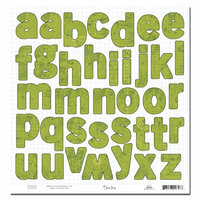 Scenic Route Paper - Appleton Collection - 12x12 Die Cuts - Alphabet - School, CLEARANCE