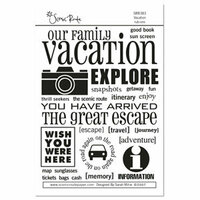Scenic Route Paper - Rub Ons - Vacation, CLEARANCE