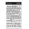 Scenic Route Paper - Alphabet Stickers - Omaha - Black, CLEARANCE