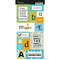 Scenic Route Paper - Stickers - Metropolis - Monogram ABCD, CLEARANCE