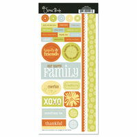 Scenic Route Paper - Ashville Collection - Cardstock Stickers - Family