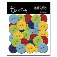 Scenic Route Paper - Appleton Collection - Buttons - School