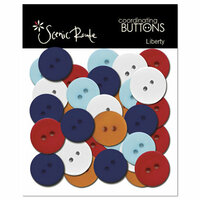Scenic Route Paper - Liberty Collection - Buttons