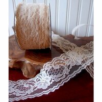 SRM Press - Ecru Lace - 2 Inches Wide - 25 yards