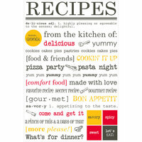 SRM Press Inc. - Cooking Collection - Stickers - Express Yourself - Recipes