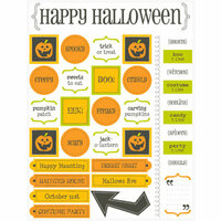 SRM Press Inc. - Halloween Collection - Stickers - Live Life - Halloween