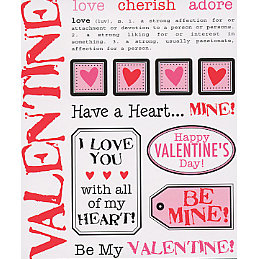 S.R.M. Press, Inc. - Stickers - Say It With Stickers - Valentine