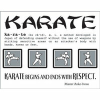 S.R.M. Press, Inc. - Stickers - Say It With Stickers - Karate, CLEARANCE