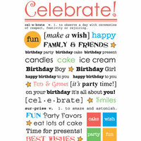 S.R.M. Press, Inc. - Stickers - Express Yourself - Birthday