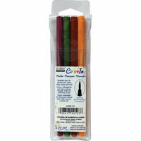 Marvy Uchida - Color In - Markers - Brush Point - Natural - 4 Pack