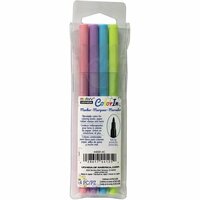 Marvy Uchida - Color In - Markers - Fine Point - Pastel - 4 Pack