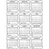 SRM Press Inc. - Stickers - Mini Calendar - Decorative