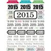 SRM Press Inc. - Stickers - Year of Memories - 2015