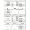 SRM Press - Stickers - Mini Calendar - Standard - 2017