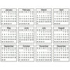 SRM Press Inc. - Stickers - Tiny Calendars - 2013