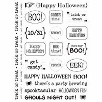 SRM Press Inc. - Card Collection - Stickers - Sentiments - Halloween