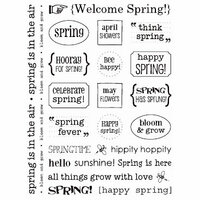 SRM Press Inc. - Card Collection - Stickers - Sentiments - Spring