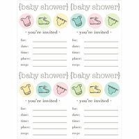 SRM Press Inc. - Stickers - We've Got Your Invite - Baby Girl