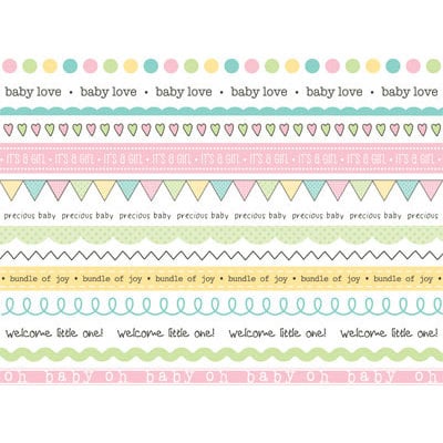 SRM Press Inc. - Stickers - We've Got Your Border - Baby Girl