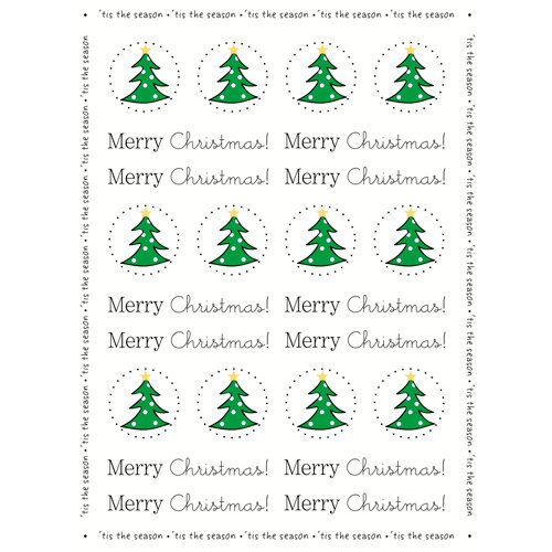SRM Press Inc. - Stickers - By the Dozen - Christmas
