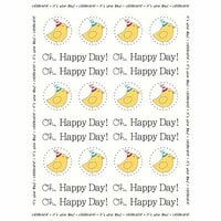 SRM Press Inc. - Stickers - By the Dozen - Birthday Birdie