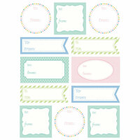 SRM Press Inc. - Stickers - Labels by the Dozen - Everyday Pastels
