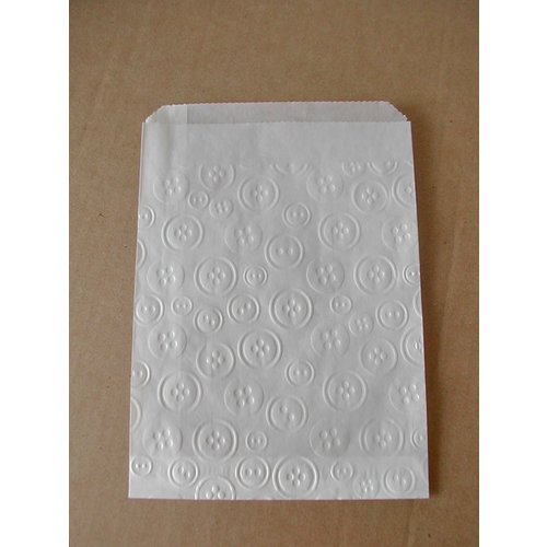 SRM Press Inc. - Embossed Glassine 3.25 x 4.75 Bags - Buttons