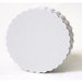 SRM Press Inc. - Punched Pieces - Large Scalloped Circle - White