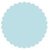 SRM Press Inc. - Punched Pieces - Medium - Scalloped Circle Baby Blue