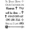 SRM Press - Clear Acrylic Stamps - In Jesus' Name