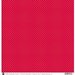 SRM Press - 12 x 12 Patterned Vinyl - Matte - Dots - Red