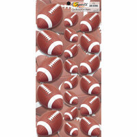 Scrappin Sports and More - Name of the Game Collection - Cardstock Stickers - Football