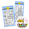 Sunny Studio Stamps - Snippits Die and Acrylic Stamp Set - A Good Egg Bundle